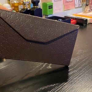 Gucci Brown Monogram sunnies Case